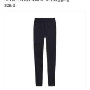MTLA black fleece leggings from Stitch Fix